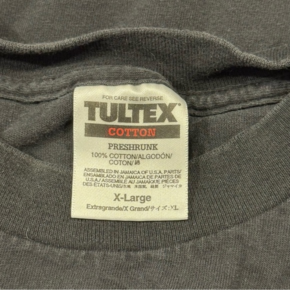 Tultex Vintage 90s XL Black WCW nWo Sting Stinger Wrestling T-Shirt Preshrunk - Picture 3 of 8